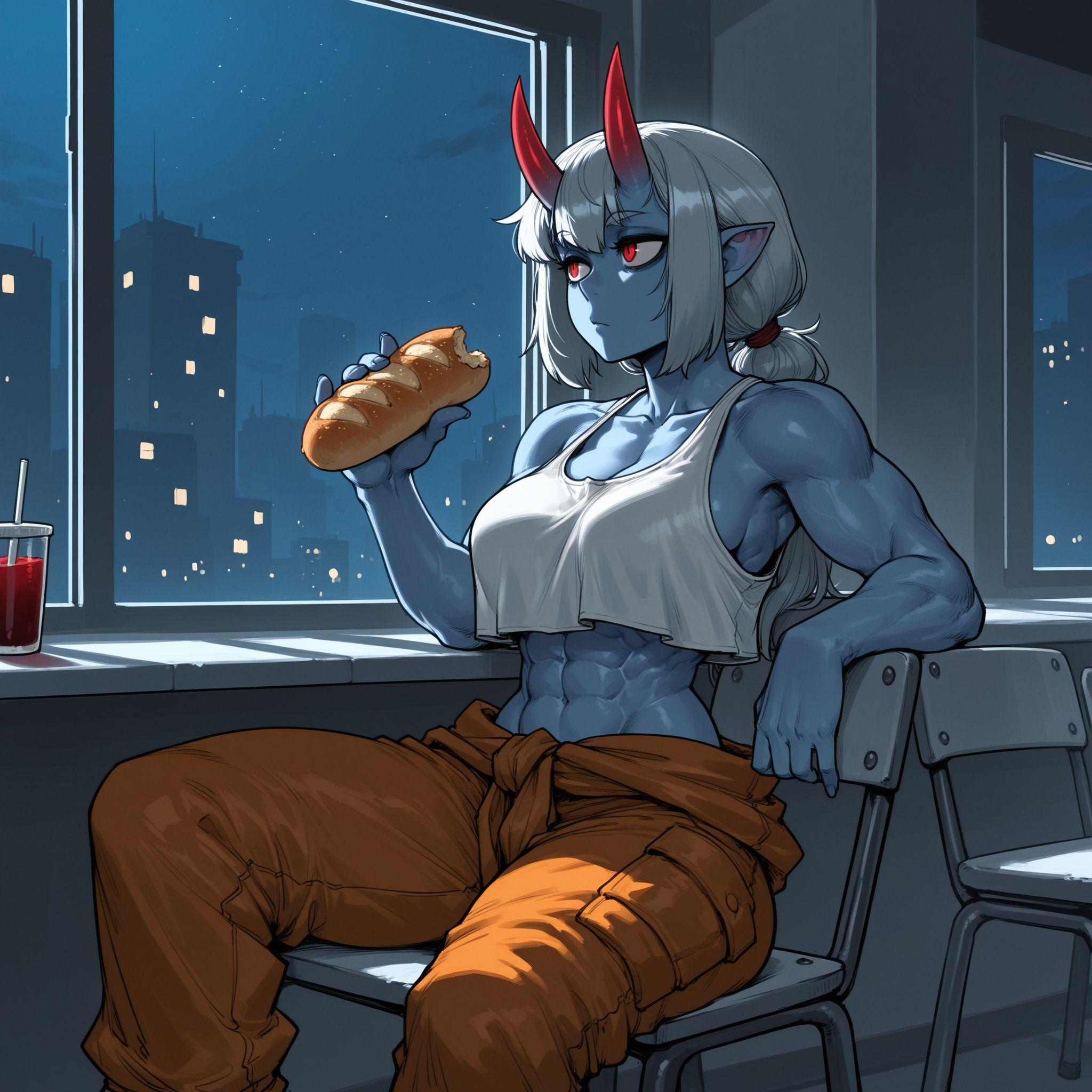 Venetia - Anger - Eating