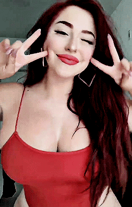 Blowing kiss