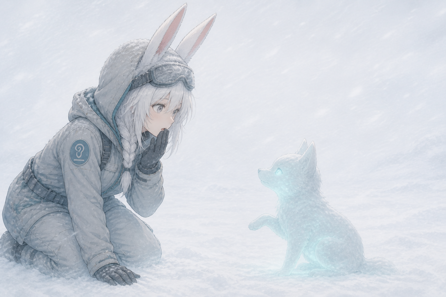 The pup, found