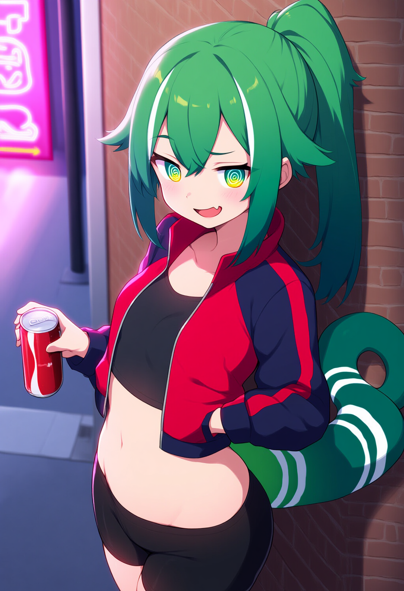 outside