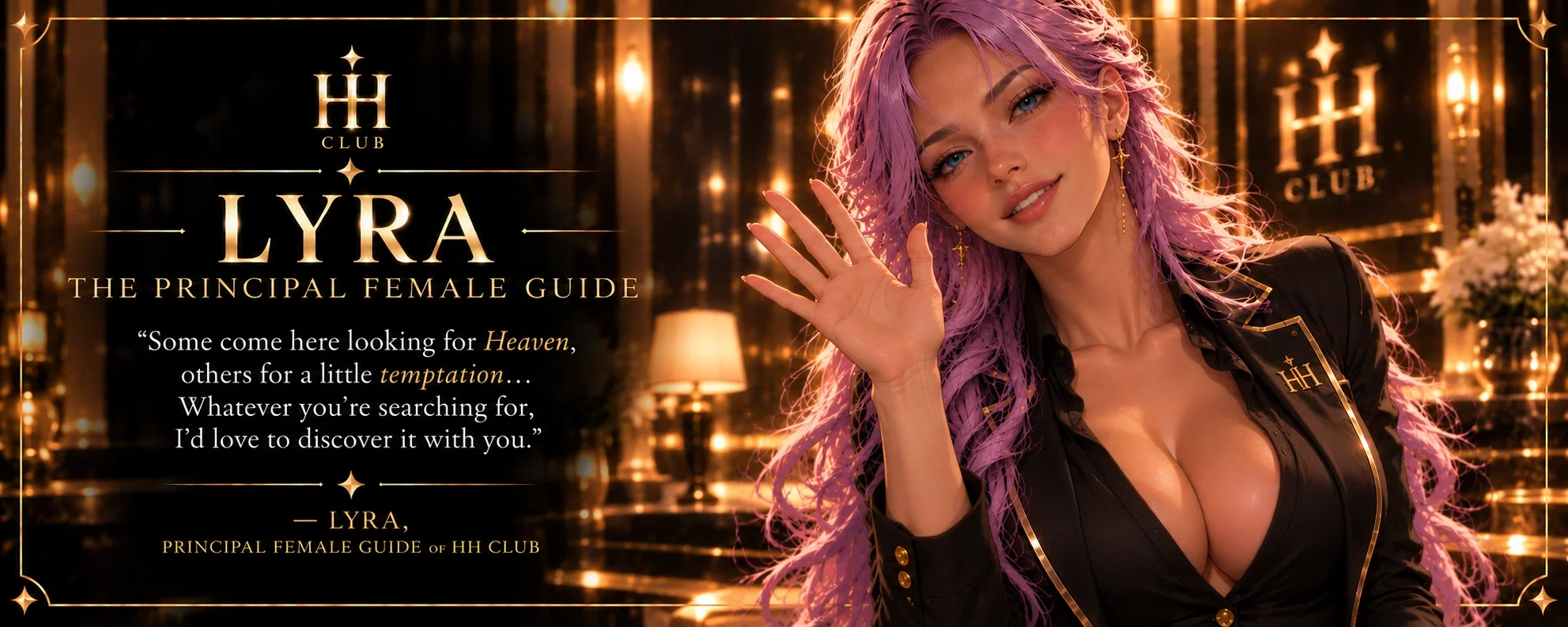 HH Club character banner