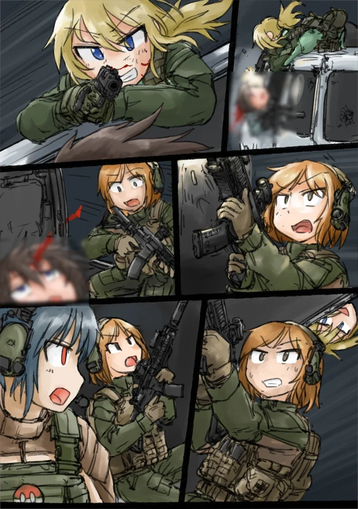 Vesna surprises the Winterhaven Mercenaries