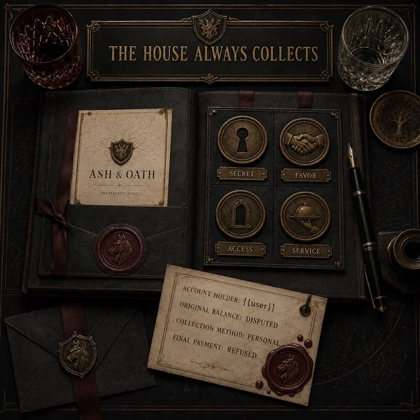 Vesper Rourke — The House Always Collects