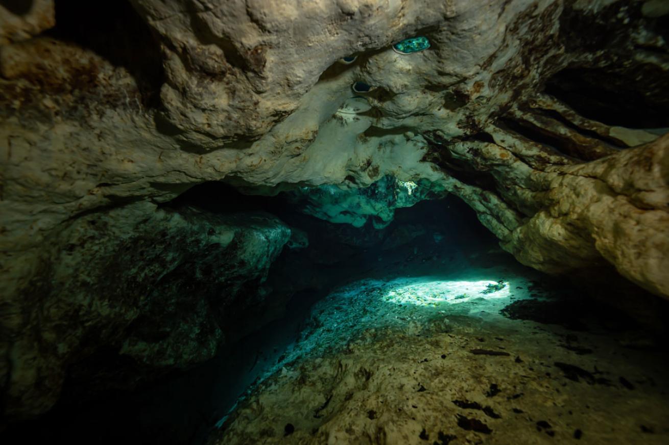 underwater