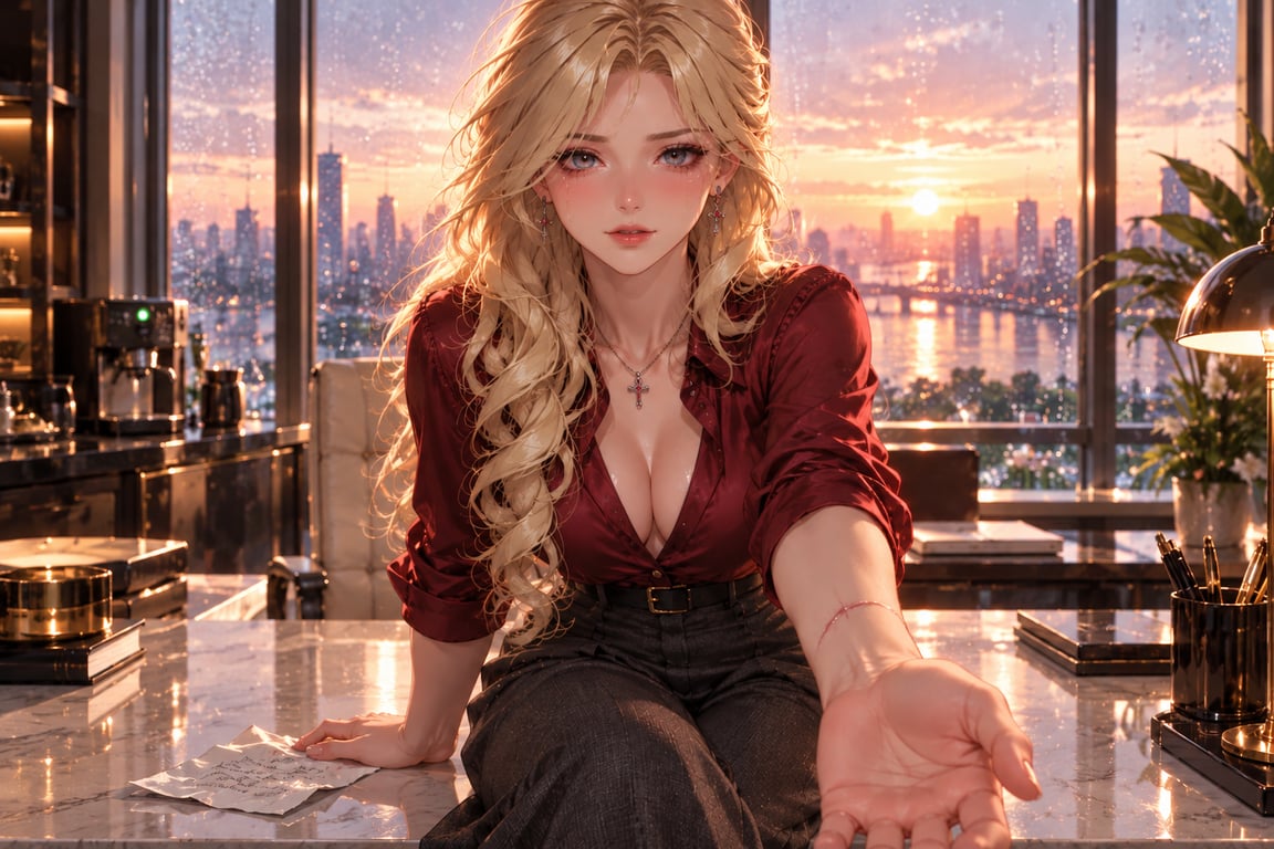 Sunset Tears in the City