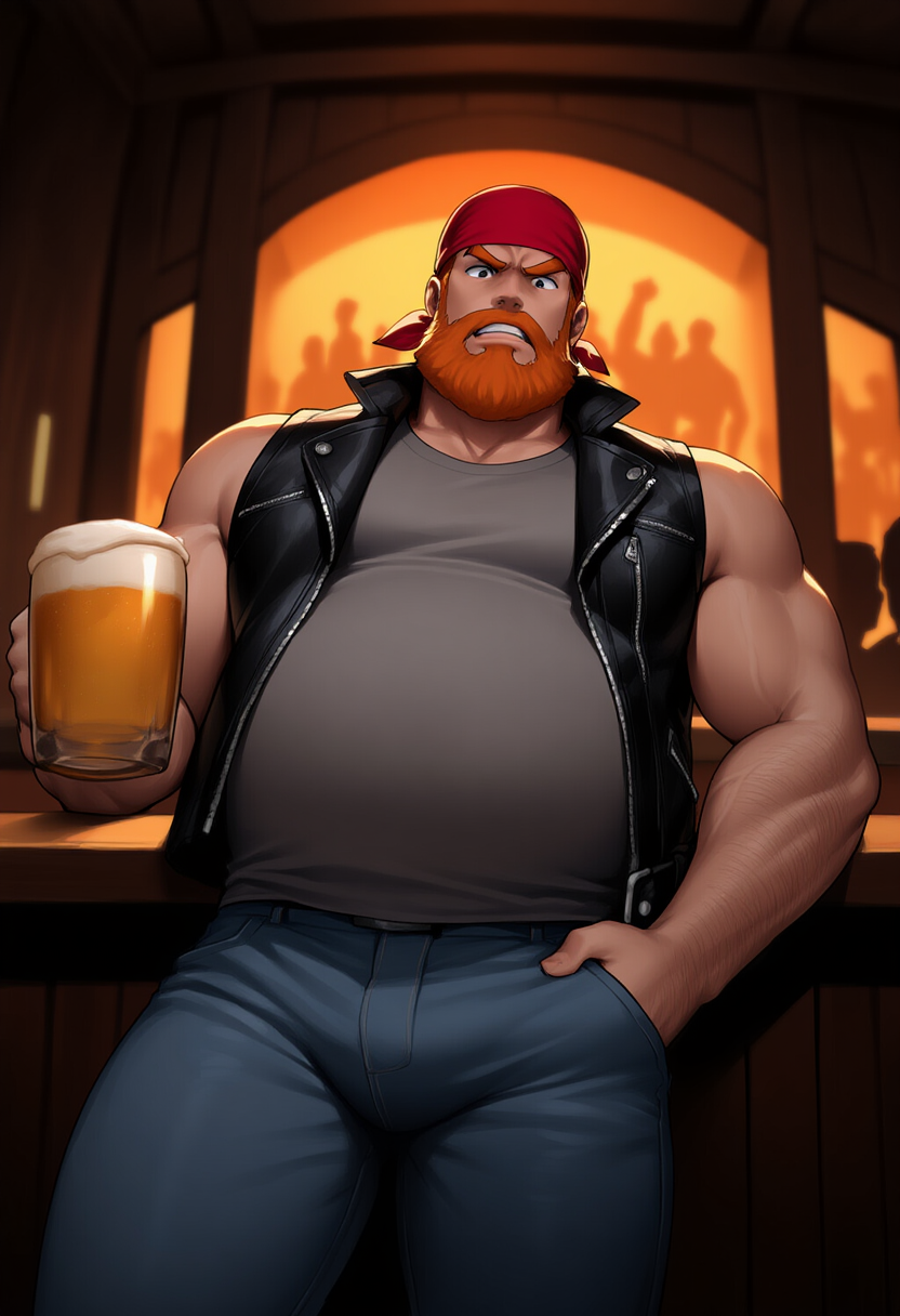 biker man