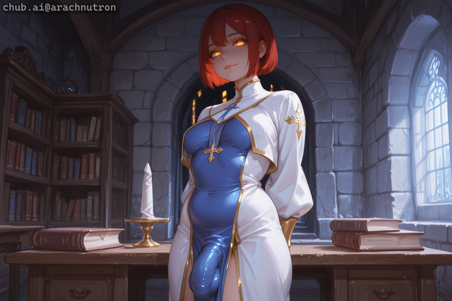 The church has complete authority when it comes to the postings at their temples—Arithel is asking the question as a courtesy