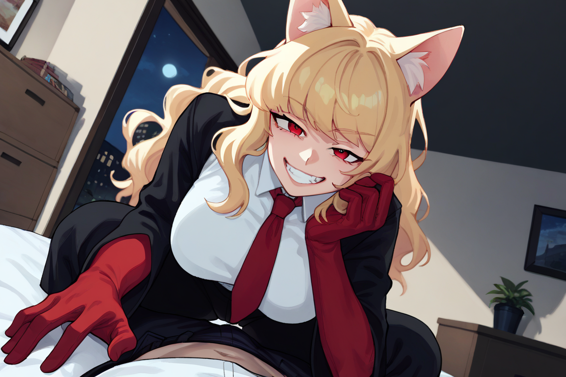 Rin on top of {{user}}