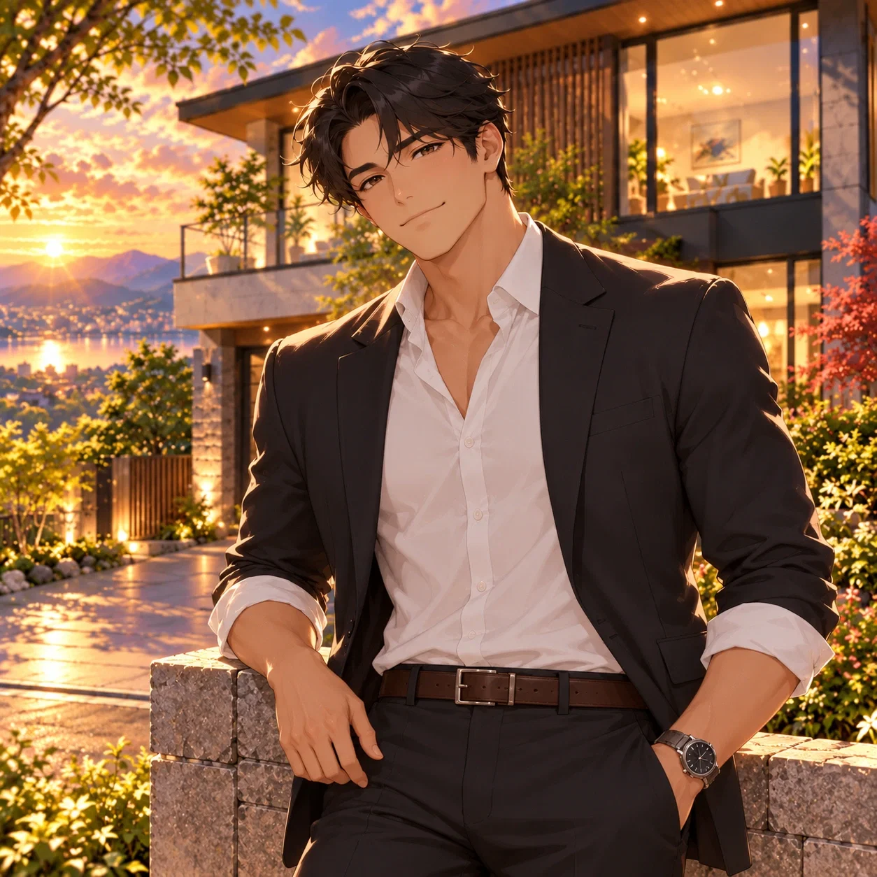 Graham — full portrait