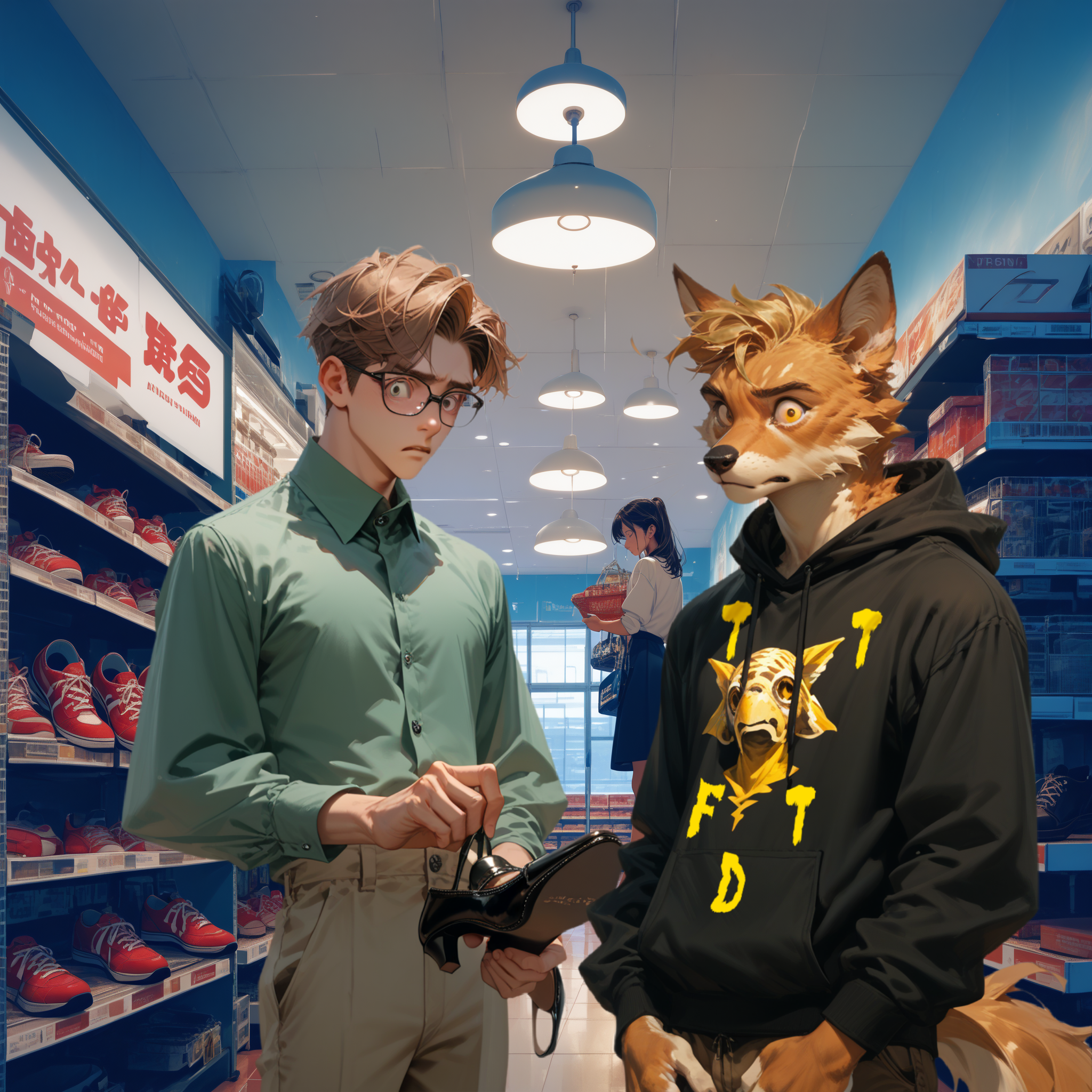 Keith had no idea that Tim, his coworker, was Alena's estranged father. Alena had no idea that the raptor foot expert Keith was bringing her to see was her father. Tim had no idea Alena would be coming in.