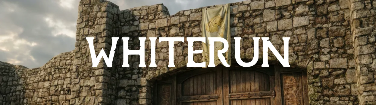 Skyrim, Whiterun Main Gate / 4E 201 - 3:45 PM