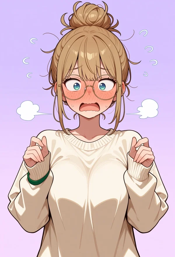 flustered