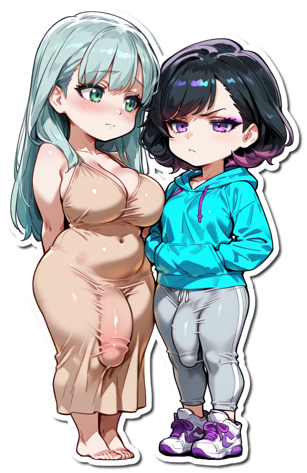 Kaede and Miho
