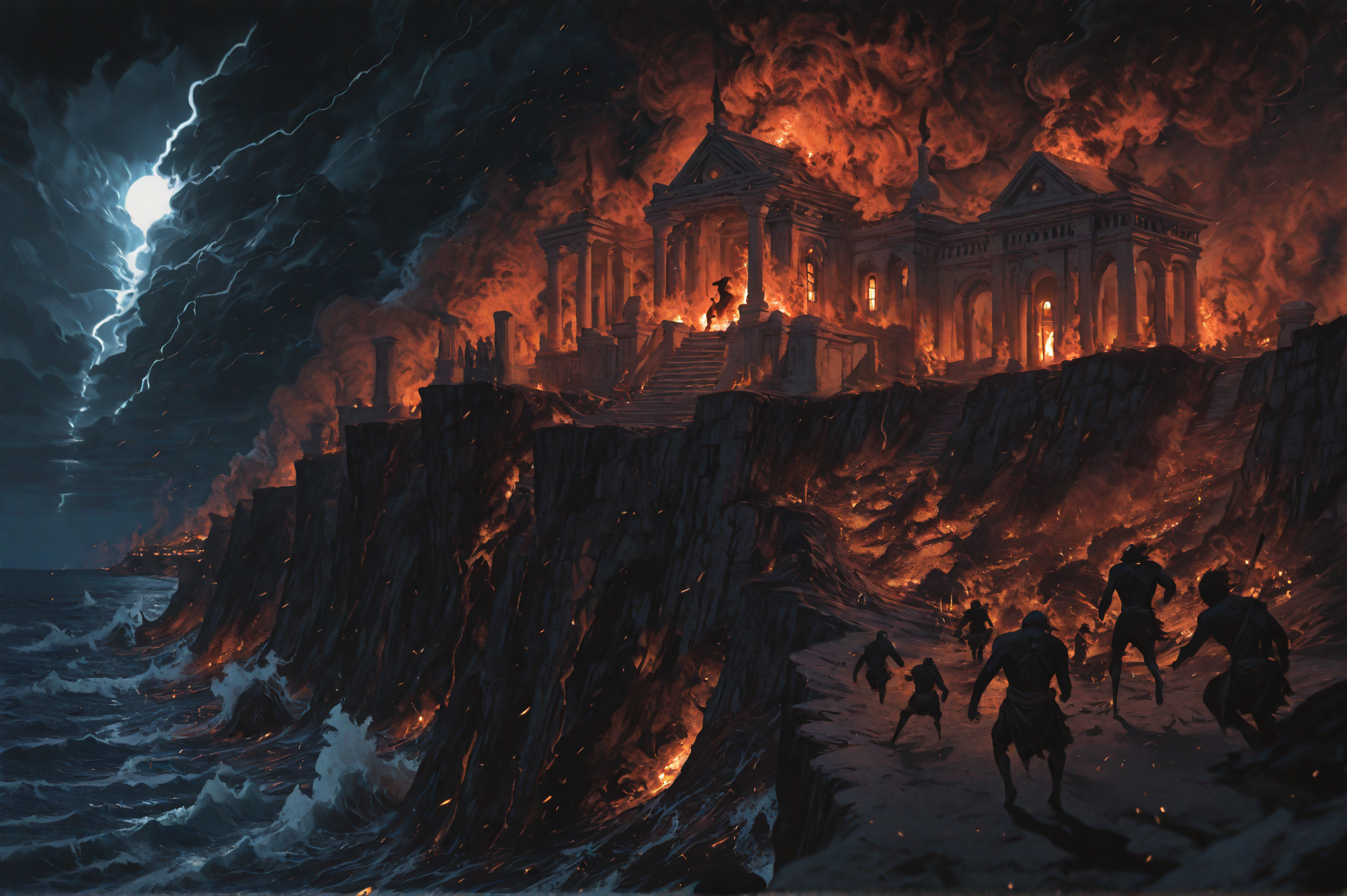 burning