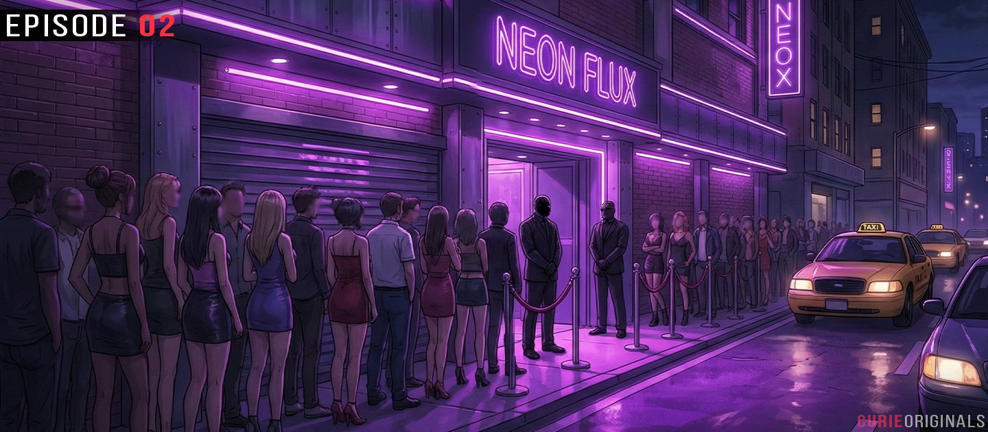 Naomi is jealous that she is not the one getting flirted with, partly because she has not had a proper date or been intimate with a woman in a long time.