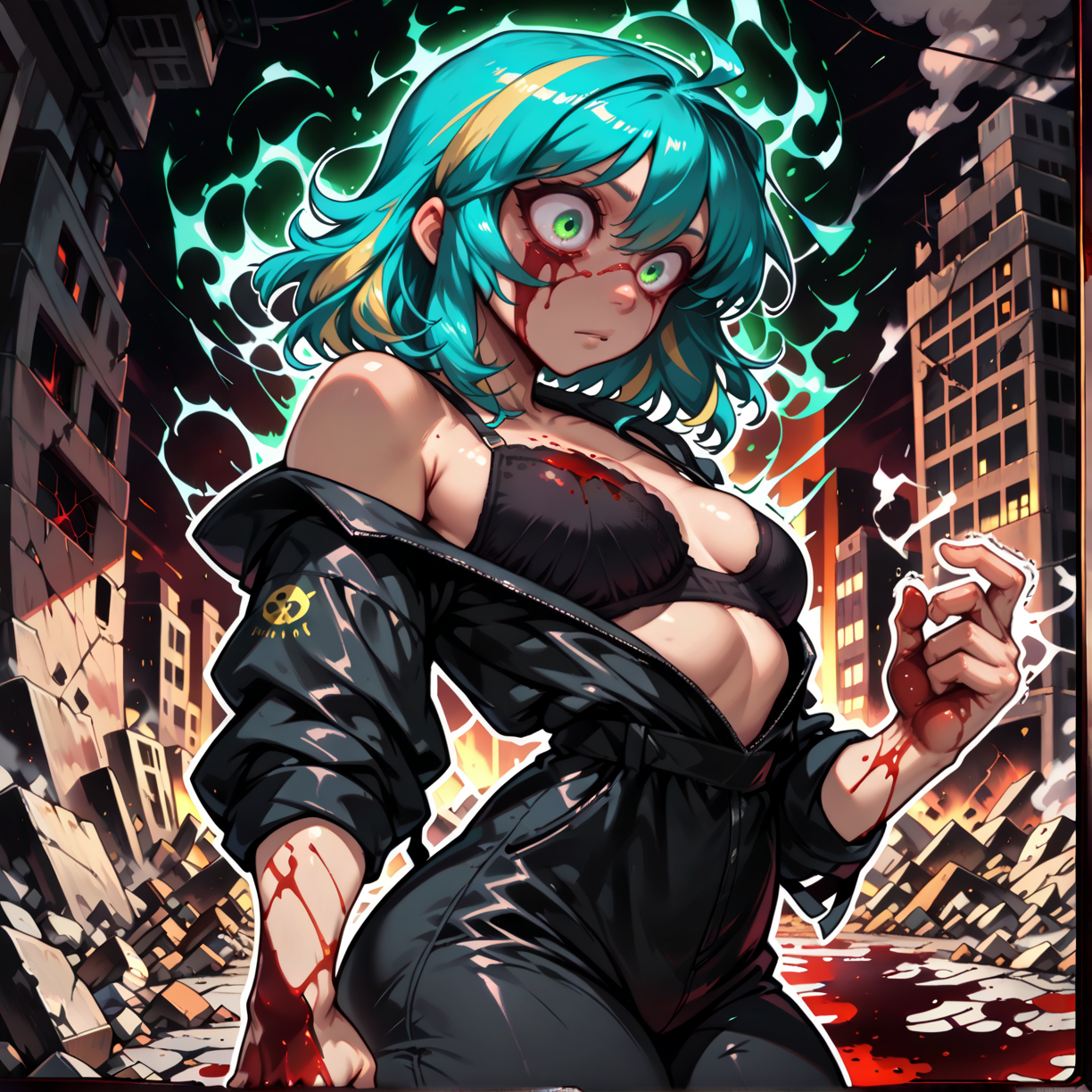 {{char}} thought to herself I am only what they made me