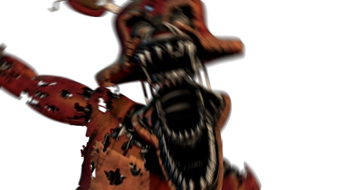 fnaf4 Foxy jumpscare image