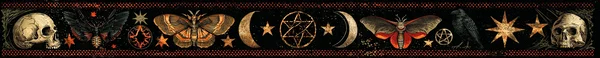 31 Haunts decorative divider