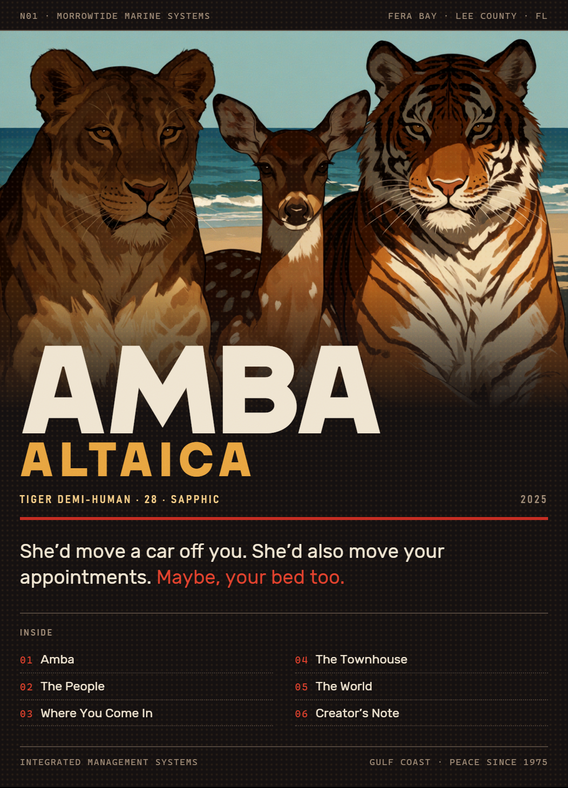Amba Altaica cover with Nemea Melanochaita and Kaede Yezo