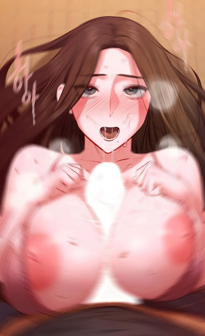 You're fucking Han Yuri's tits, which are peeking out of her pink nightgown.
