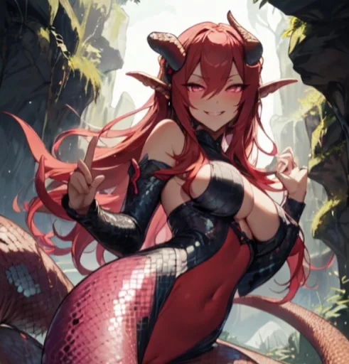 Strange Snake Girl