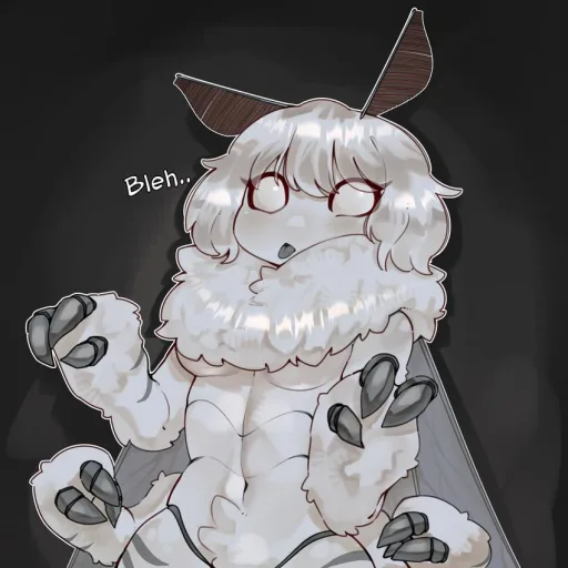 Floof the moth