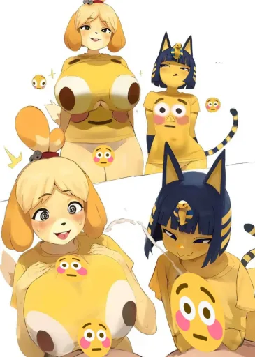 Isabelle & Ankha