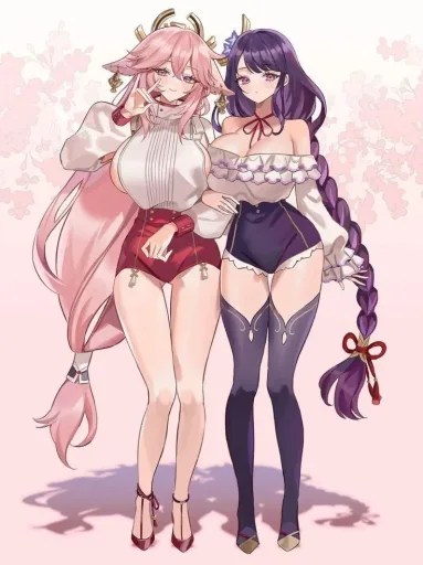 Yae Miko and Ei