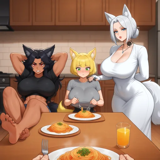 Akela, Luna, Leila