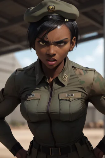 Drill Sergeant Sarah Davis