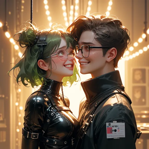 Mel & Chris, nerdy pervert sub couple