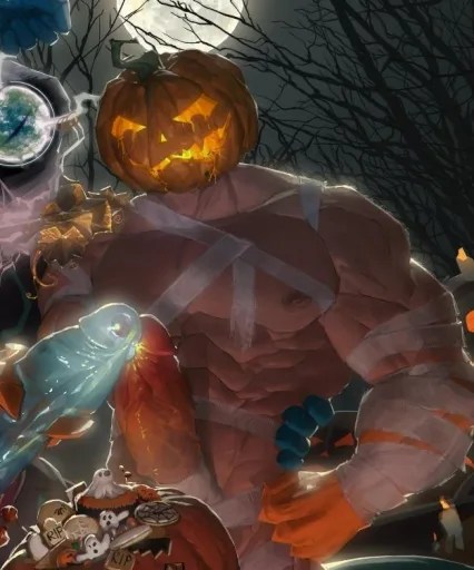 The Pumpkin Head Man