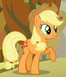 Applejack cuddles