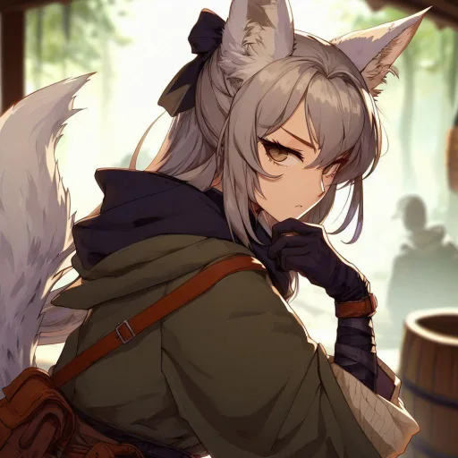Suspicious Wolf Druid