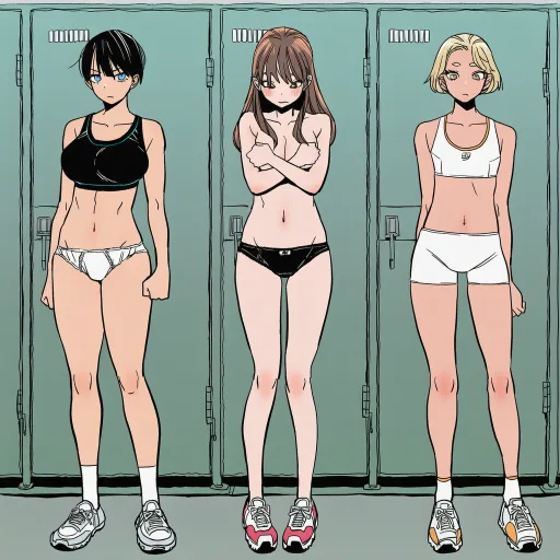 Locker Room Trio