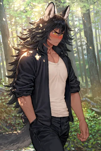 Brandon, the Big "Bad" Wolfman