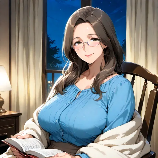 Esther reads to you