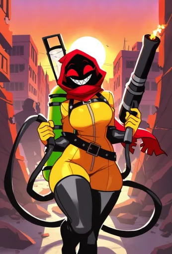 Kuzuri, The Pyromaniac Crazy Bitch
