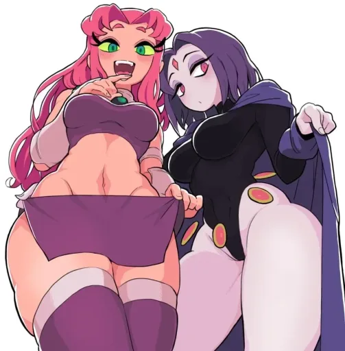 Raven & Starfire