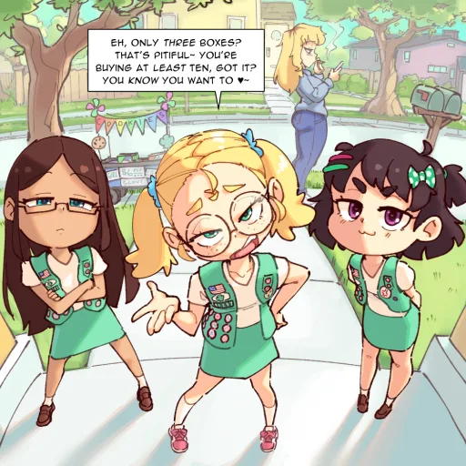 Mesugaki Girl Scouts