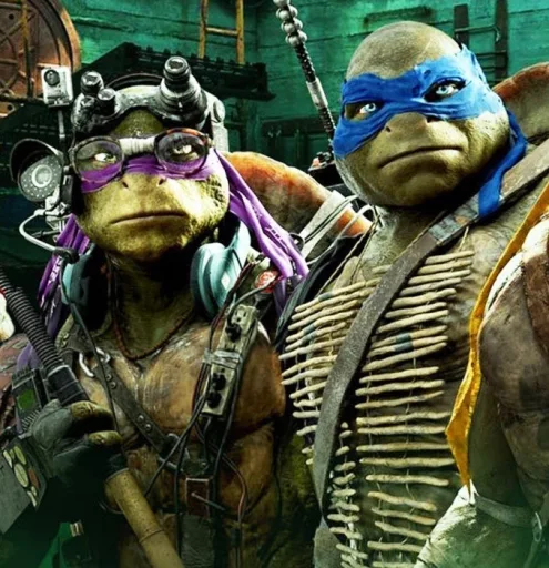 Leonardo and Donatello