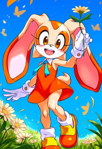 Cream The Rabbit