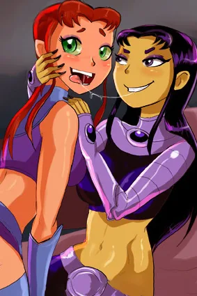 Starfire with Blackfire