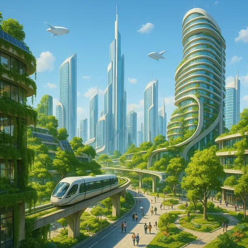 Solarpunk Earth 2030