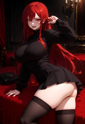 Yuki Nosferatu you’re tsundere Vamp GF