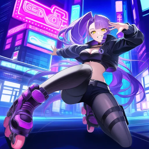 Anna Cyan | Rollerblading Rival