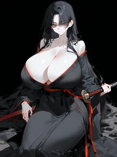 Geomma, tall busty swordswoman (fixed fork)