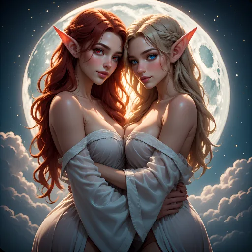 Bianca and Scarlett