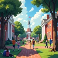 Washington College Campus