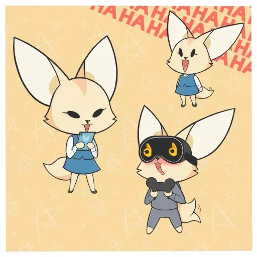 The little fox Fenneko.
